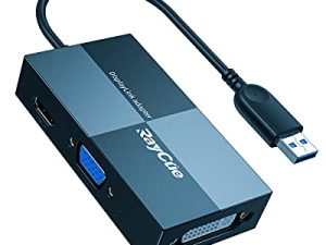 Adaptateur USB vers HDMI VGA DVI pour