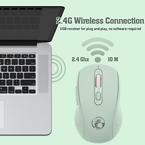 VEGCOO Souris sans fil pour ordinateur portable, – Image 2