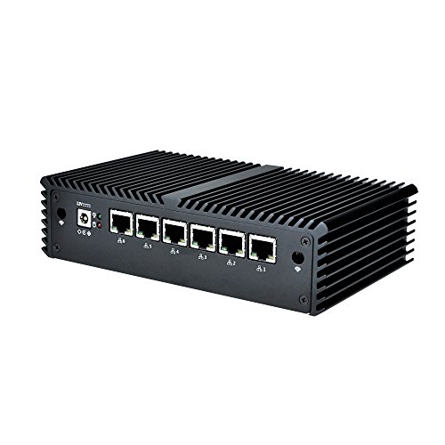 Qotom-Q515G6-S05 Mini PC Barebone avec 6 Gigabit-2