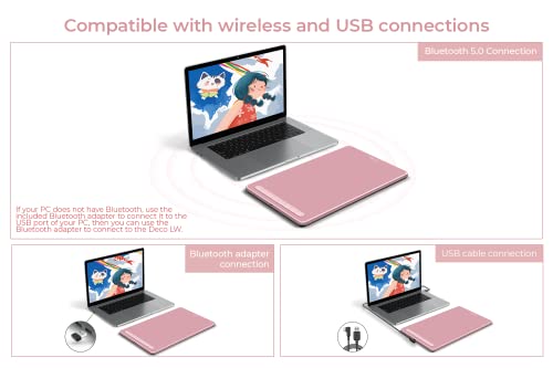 Tablette graphique sans fil XPPen Deco LW – Image 2