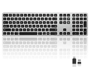 Seenda Clavier rétroéclairé sans fil rechargeable 2