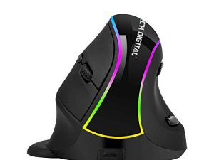 Souris ergonomique numérique J-Tech avec connexion sans