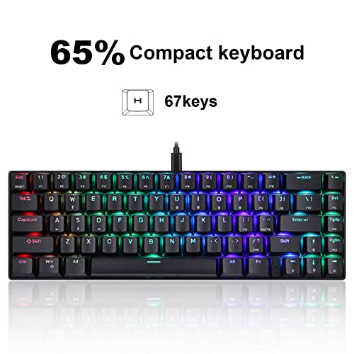 Motospeed CK67 Clavier mécanique filaire 65 % – Image 2
