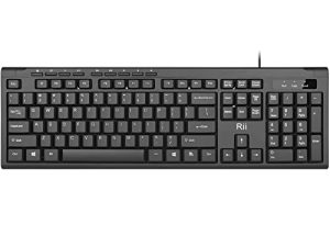Rii RK907 Clavier filaire USB compact ultra