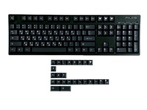 YMDK 129 Minimalist Martians Black Mac Keycaps
