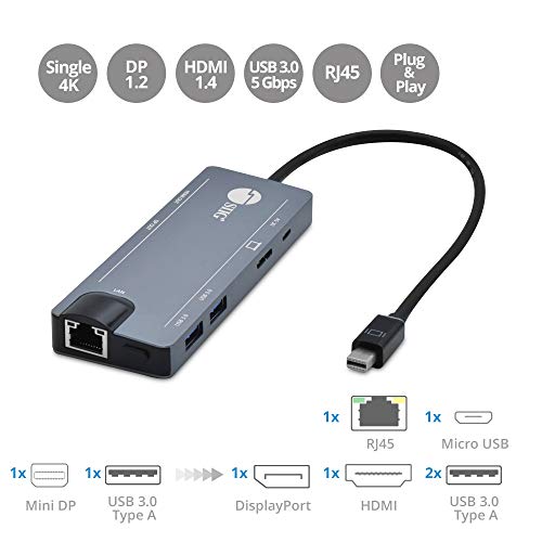 Station d'accueil vidéo SIIG Mini DisplayPort 4K, – Image 2