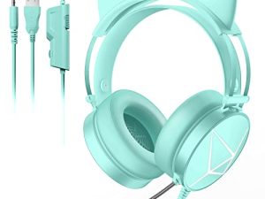 Casque de jeu Cat Ear avec microphone