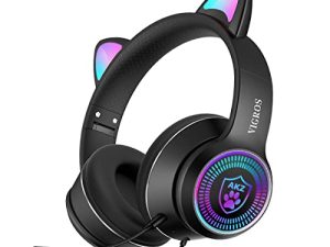 VIGROS Casque de jeu filaire AUX 3