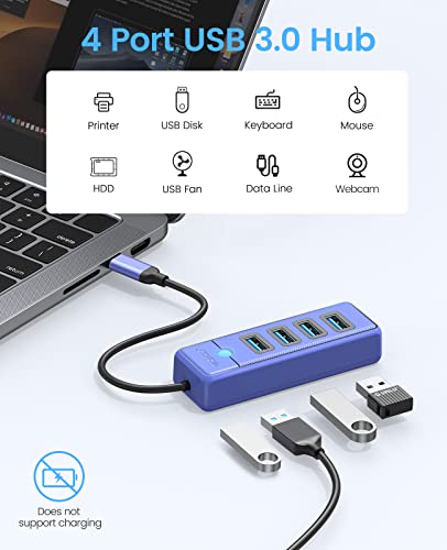 ORICO Hub USB C 4 ports USB – Image 2