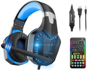 sktome Gaming Voice Changer Headset avec micro