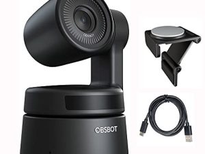 OBSBOT Tiny PTZ Webcam avec microphone