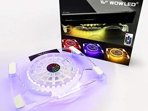 WFPOWER Ventilateur de refroidissement avec rétroéclairage LED