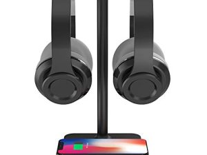 KAFRI Support de casque double RVB avec