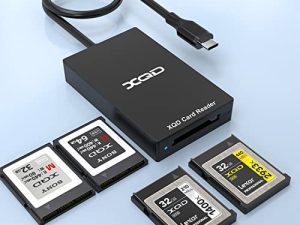 【Version améliorée】Lecteur de carte USB C XQD