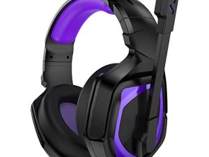 Emonoo Casque filaire avec microphone antibruit pour