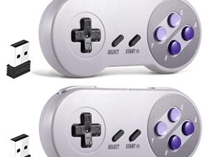 Lot de 2 manettes USB sans fil
