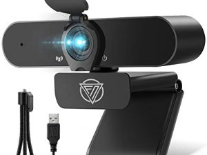 Webcam avec microphone 1080P Caméra Web USB