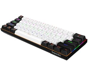 Snpurdiri Clavier de jeu filaire 60 %