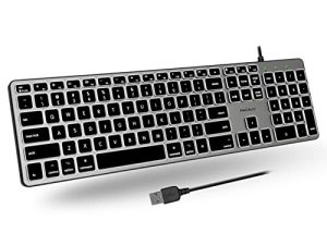 Clavier filaire Macally rétroéclairé pour Mac -