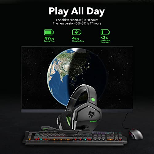 NUBWO G06 Casque de jeu sans fil – Image 2