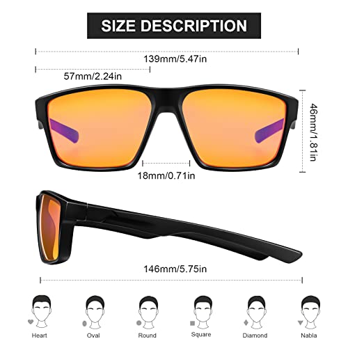 Lunettes anti-lumière bleue Lunettes de jeu Lunettes – Image 2