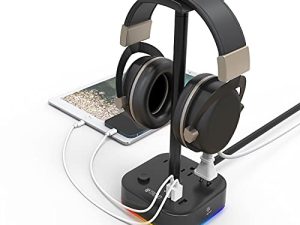 TROND Support de casque avec chargeur USB