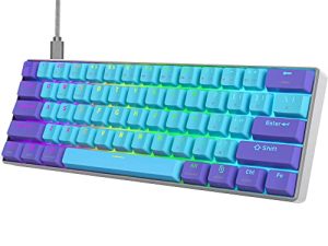 Ussixchare GK61 Clavier mécanique 60 % SK61