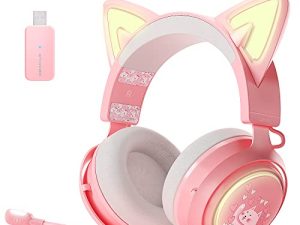 SOMIC GS510 Casque d'oreille de chat sans