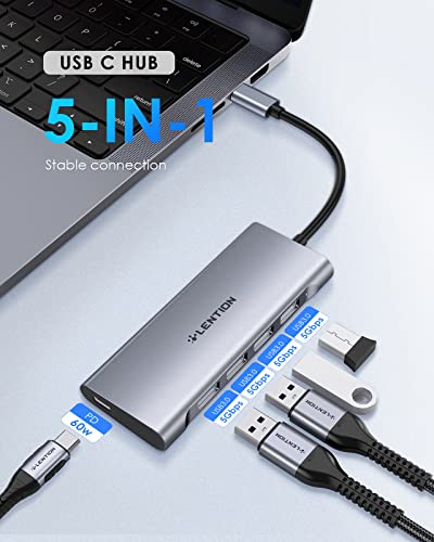 Hub USB C LENTION avec 4 ports – Image 2
