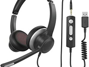 Casque avec microphone pour PC
