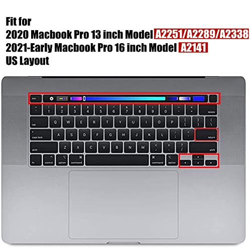 Se7enline Compatible avec MacBook Clavier Cover MacBook – Image 2