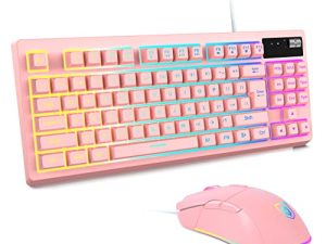 Ensemble clavier et souris de jeu RVB
