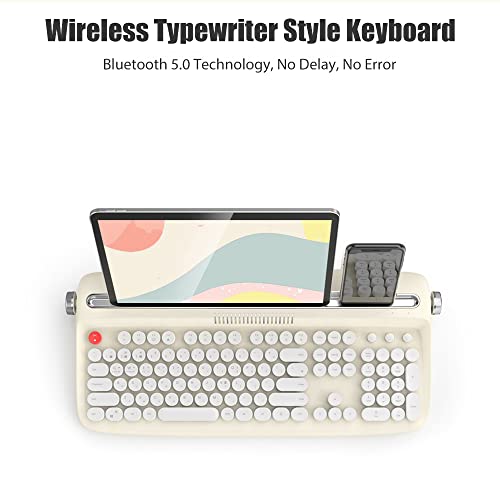 Clavier de machine à écrire TISHLED sans – Image 2