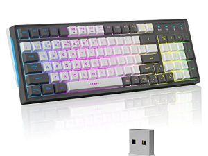 Clavier de jeu sans fil muet