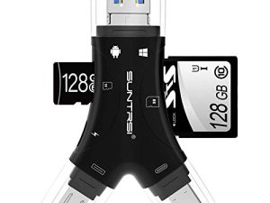 Lecteur de carte SD pour iPhone/iPad/Android/Mac/ordinateur/appareil photo