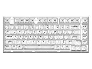 YUNZII X75 Clavier mécanique 82 touches remplaçable