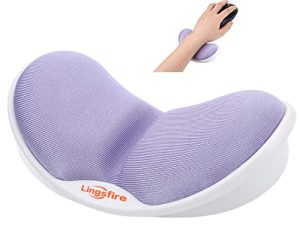 LINGSFIRE Repose-poignet de souris en mousse à