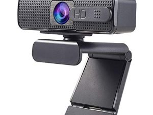 Webcam autofocus 1080P avec couvercle de confidentialité