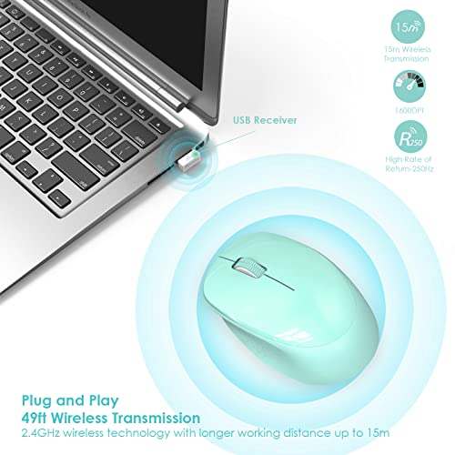 YXLILI Souris sans fil pour ordinateur portable – Image 2