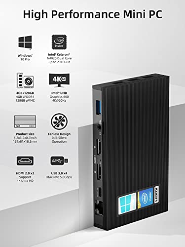 MeLE Quieter2D Mini PC sans ventilateur Windows-2