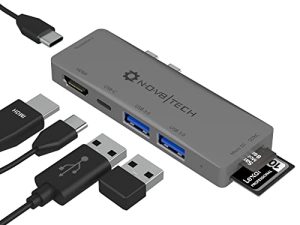 NOV8Tech Adaptateurs Hub USB C pour MacBook