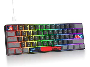 Owpkeenthy Clavier de jeu mécanique filaire à