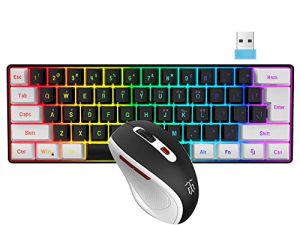 Ensemble clavier et souris de jeu sans