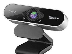 Webcam IFROO FHD 1080P avec microphone