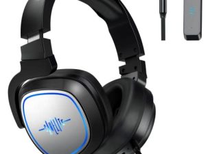 GAMELITE Casque de jeu sans fil avec