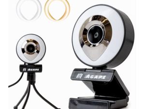 Webcam Agape HD 1080p avec micro