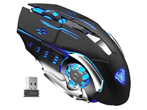 AULA SC100 Souris de jeu sans fil