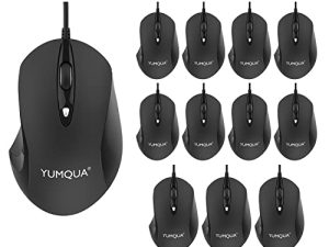 YUMQUA G189 Lot de 12 souris filaires