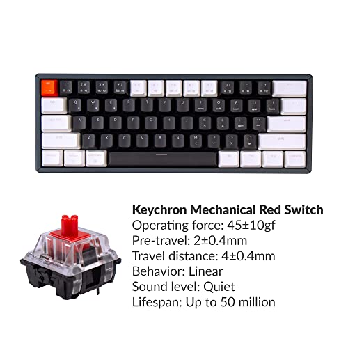 Keychron K12 60% Layout Bluetooth Wireless/USB Wired – Image 2