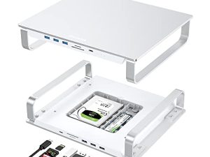 Qwiizlab USB C Hub Docking Stand